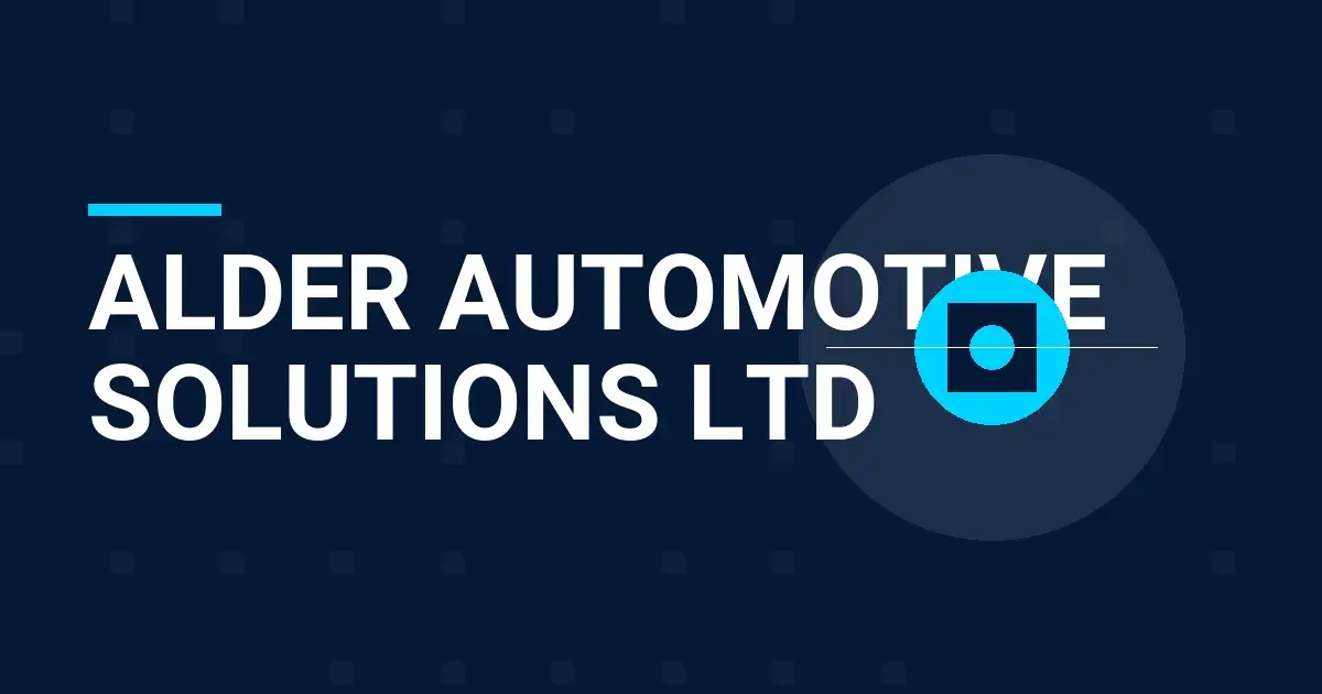 Alder Automotive Solutions Ltd