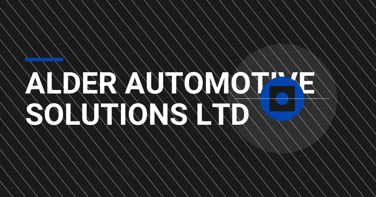 Alder Automotive Solutions Ltd