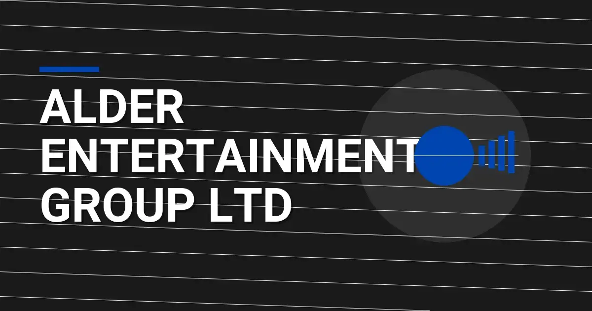 Alder Entertainment Group Ltd