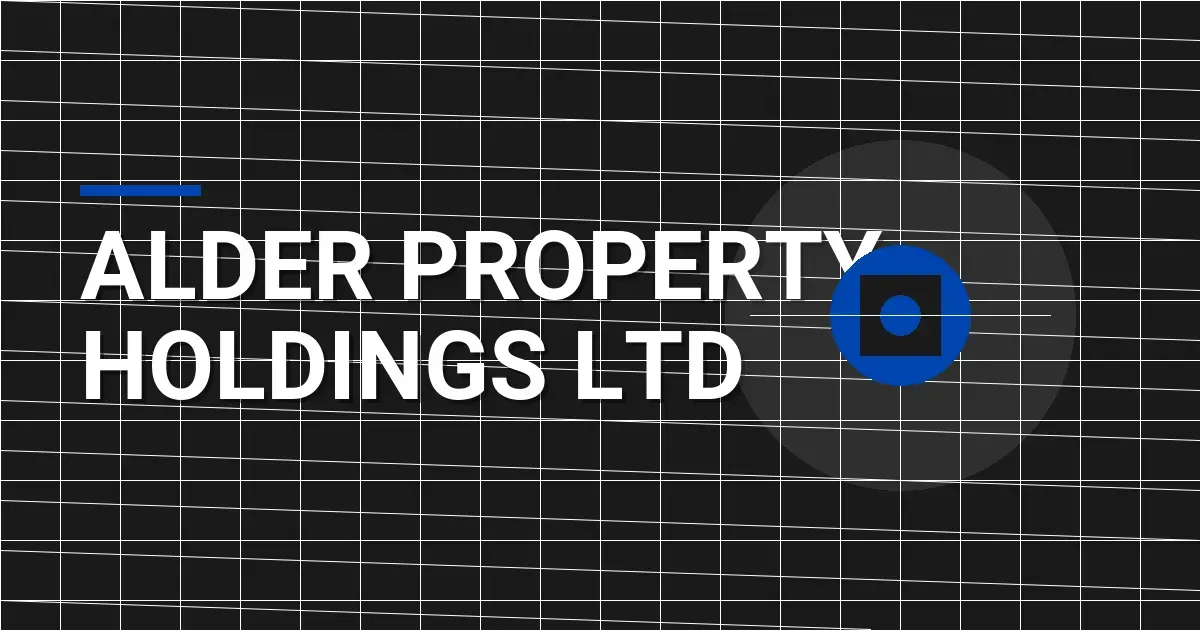 Alder Property Holdings Ltd
