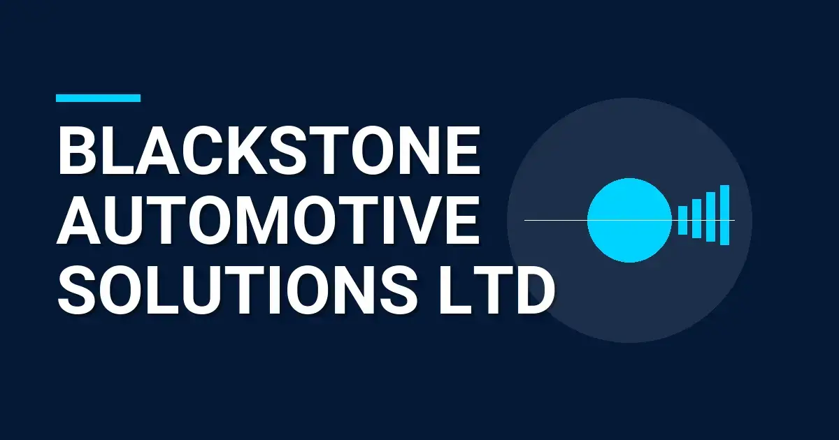 Blackstone Automotive Solutions Ltd