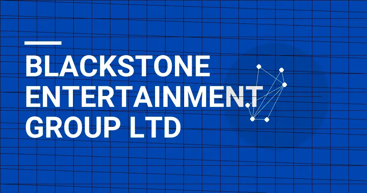 Blackstone Entertainment Group Ltd