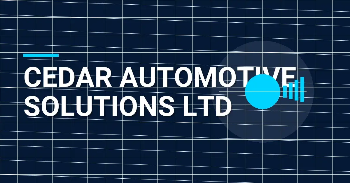 Cedar Automotive Solutions Ltd