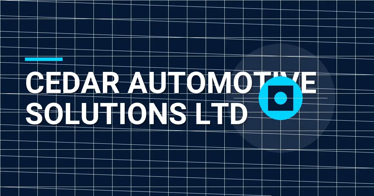 Cedar Automotive Solutions Ltd