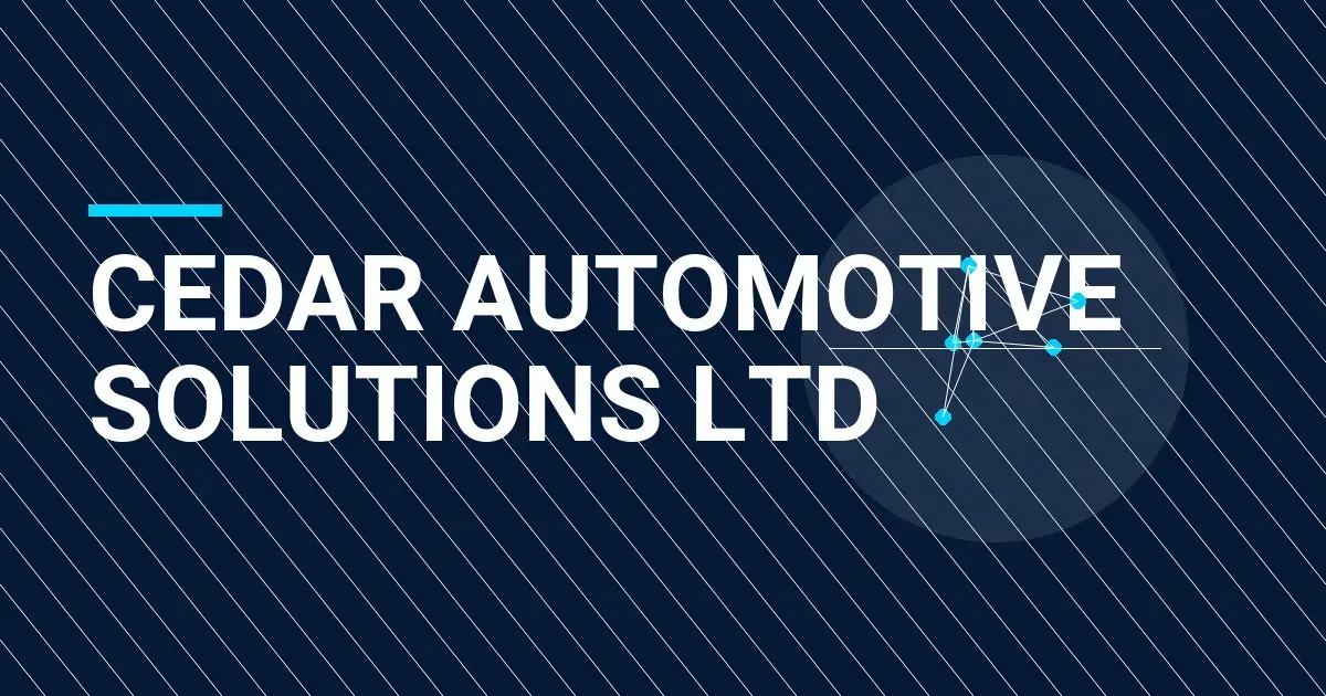 Cedar Automotive Solutions Ltd