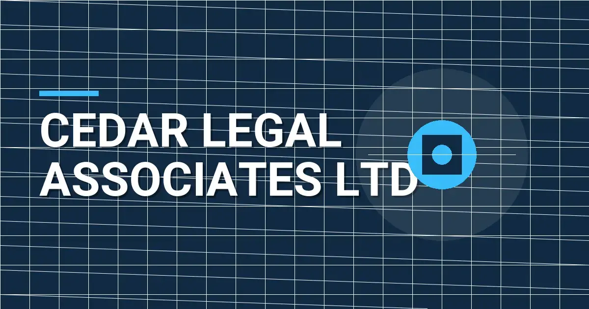 Cedar Legal Associates Ltd