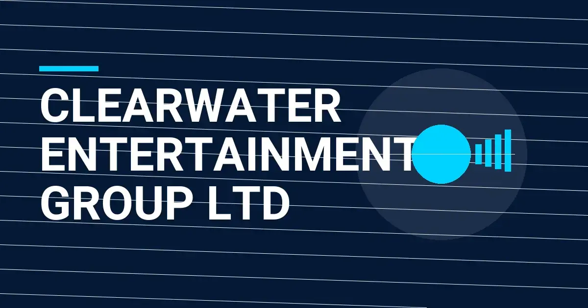 Clearwater Entertainment Group Ltd