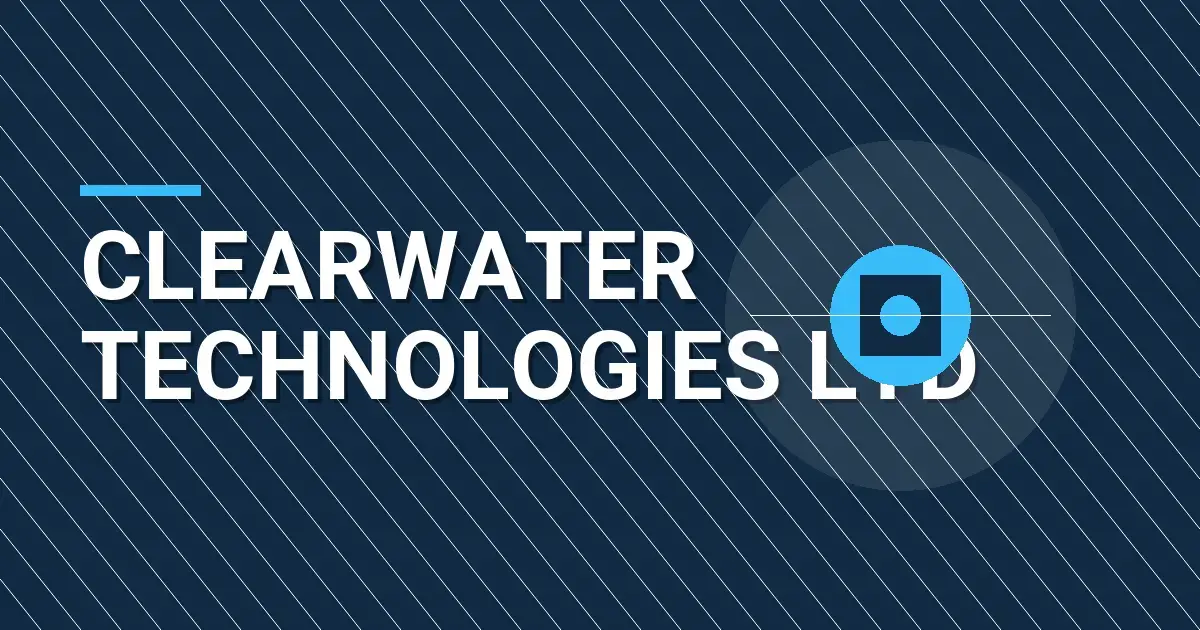 Clearwater Technologies Ltd