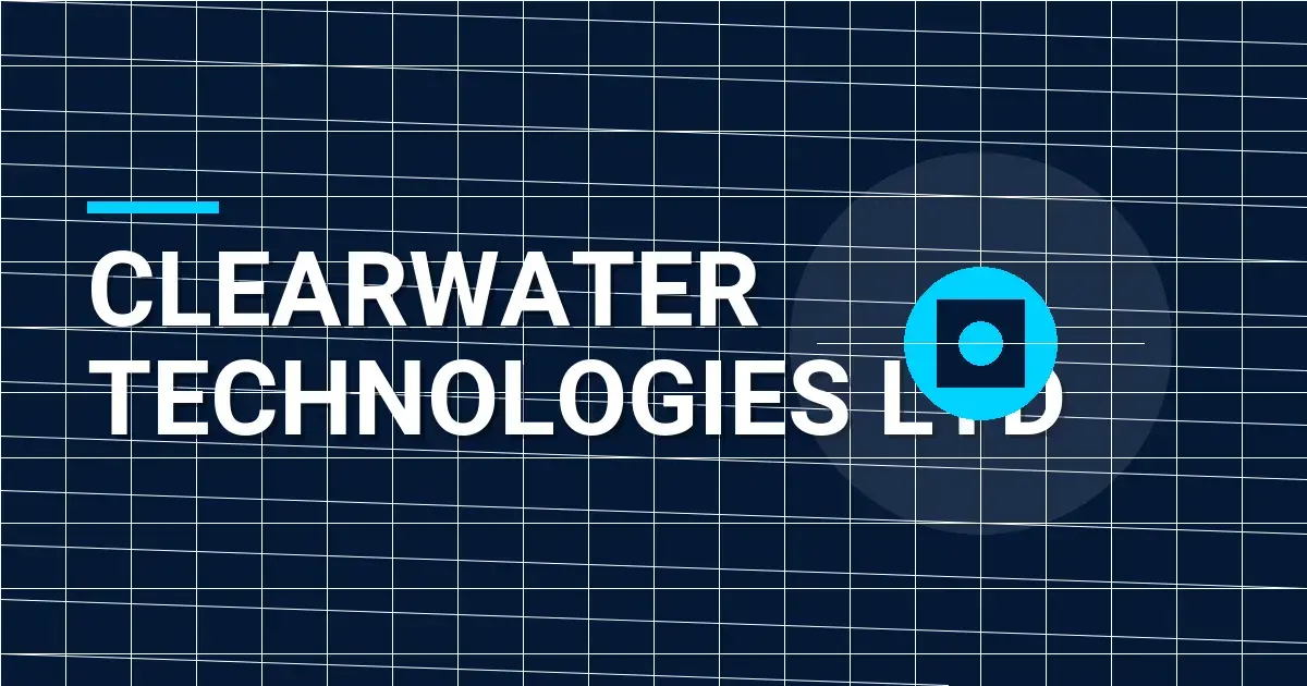 Clearwater Technologies Ltd