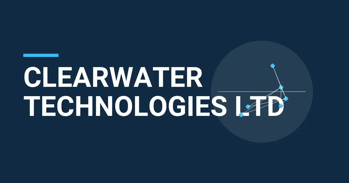 Clearwater Technologies Ltd