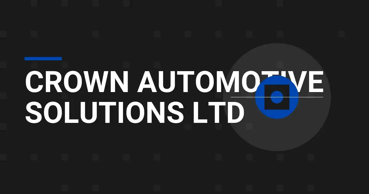 Crown Automotive Solutions Ltd