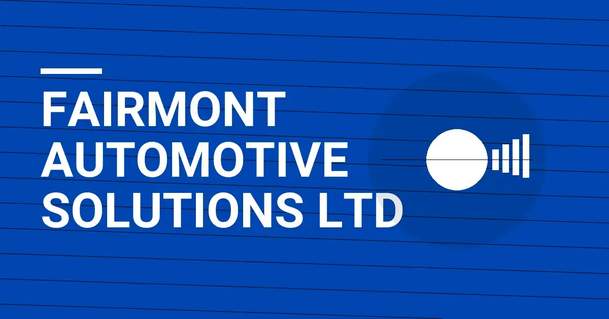 Fairmont Automotive Solutions Ltd