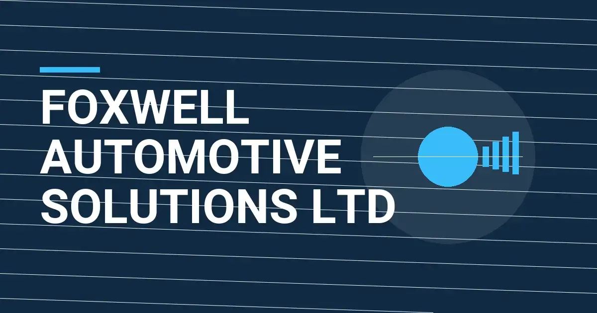 Foxwell Automotive Solutions Ltd