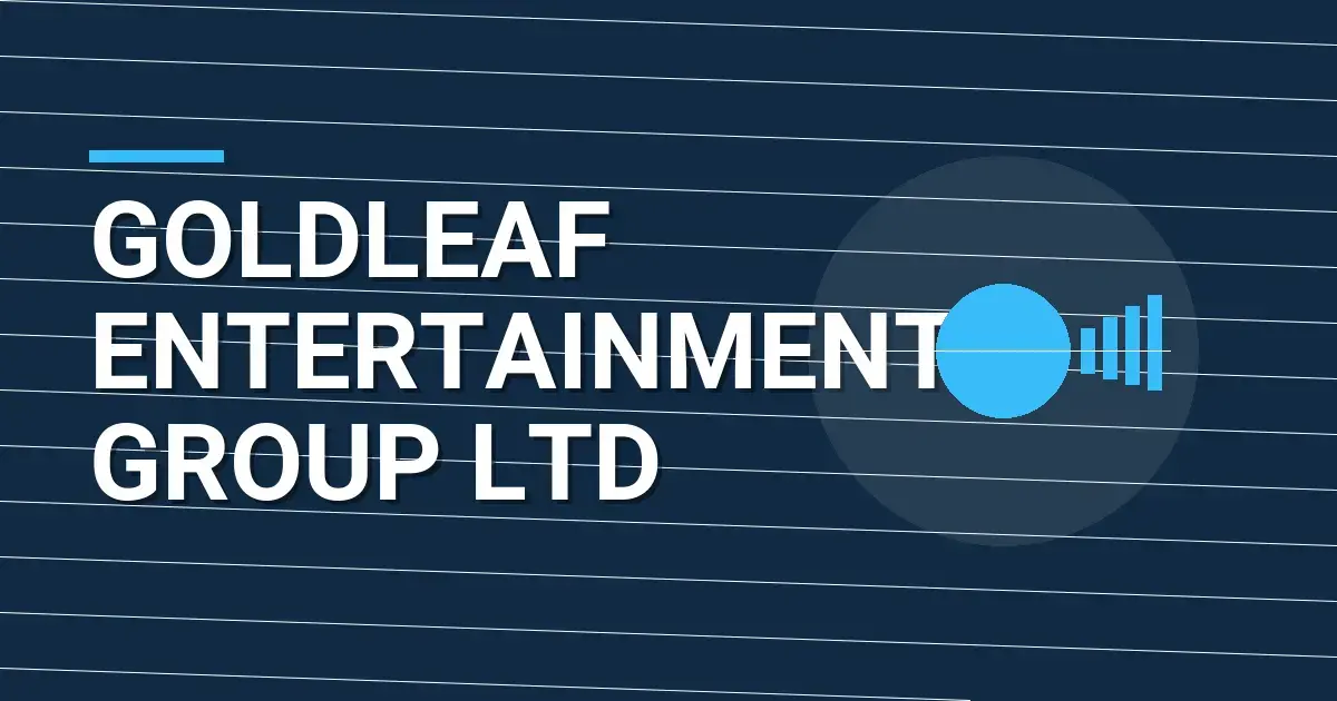 Goldleaf Entertainment Group Ltd