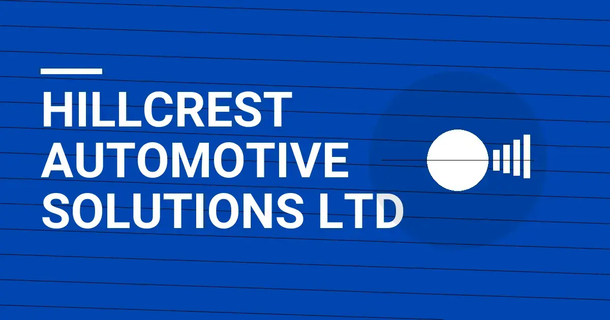 Hillcrest Automotive Solutions Ltd