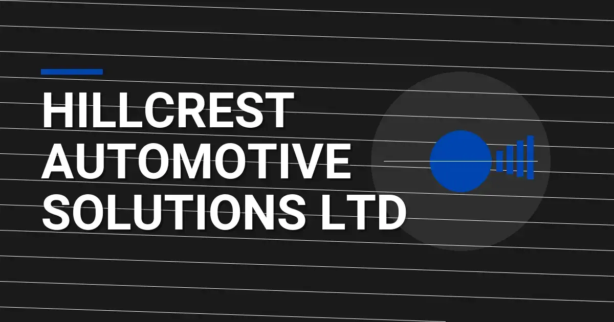 Hillcrest Automotive Solutions Ltd