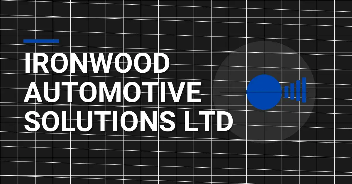 Ironwood Automotive Solutions Ltd