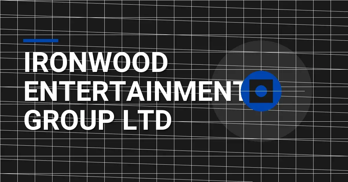 Ironwood Entertainment Group Ltd