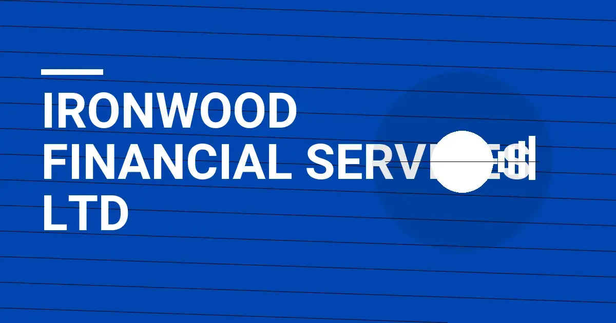 Ironwood Financial Services Ltd