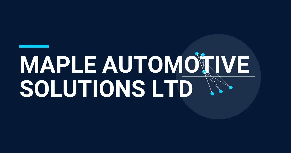 Maple Automotive Solutions Ltd