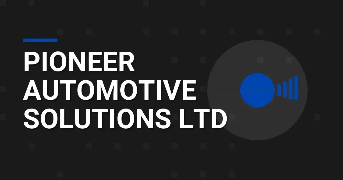 Pioneer Automotive Solutions Ltd