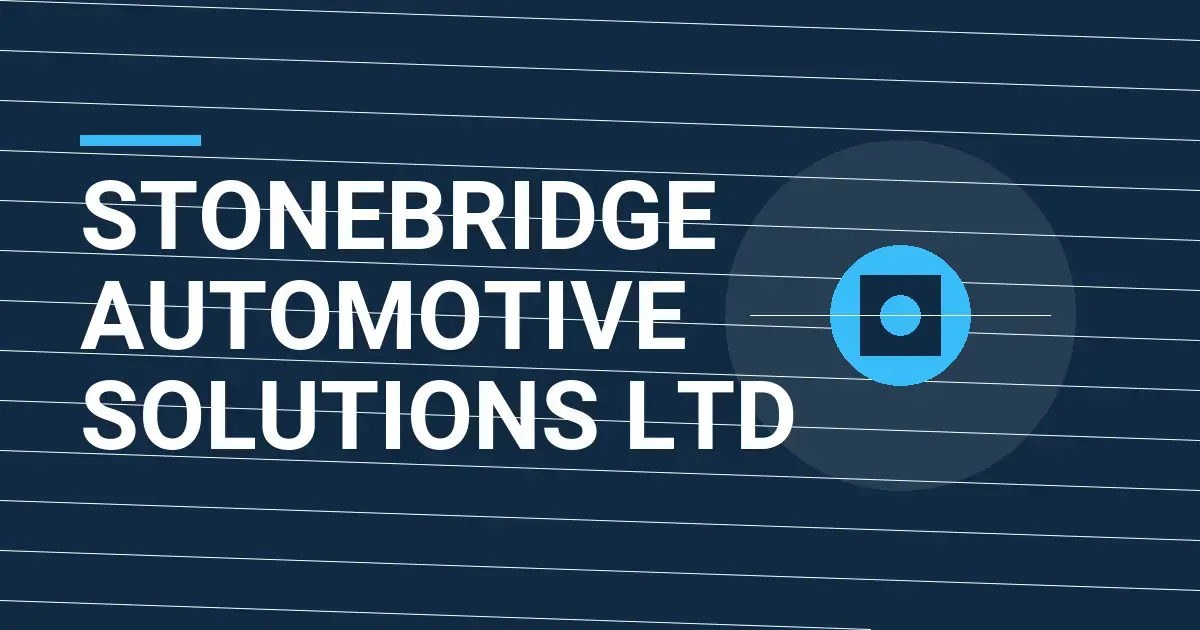Stonebridge Automotive Solutions Ltd