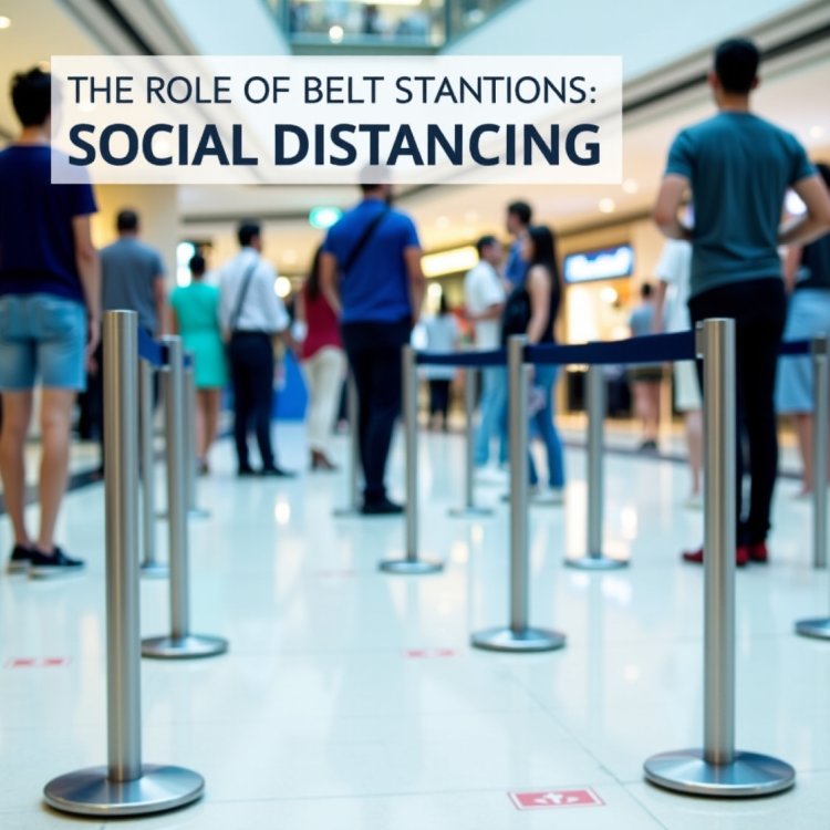 The Role of Belt Stanchions in Maintaining Social Distancing in Public Areas